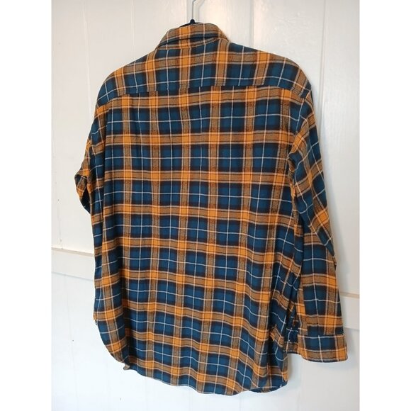 JOURNAL STANDARD Flannel Over Shirt Mens One Size Made in Japan Plaid Shacket - Picture 3 of 9